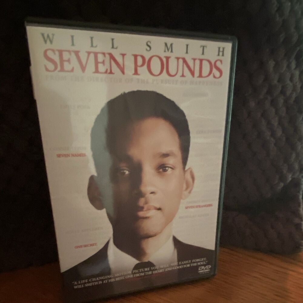 SEVEN POUNDS (2008) DVD WIDESCREEN WILL SMITH GABRIELE MUCCINO DRAMA PG-13